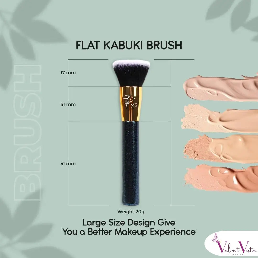 VelvetVista Kabuki Makeup Brush